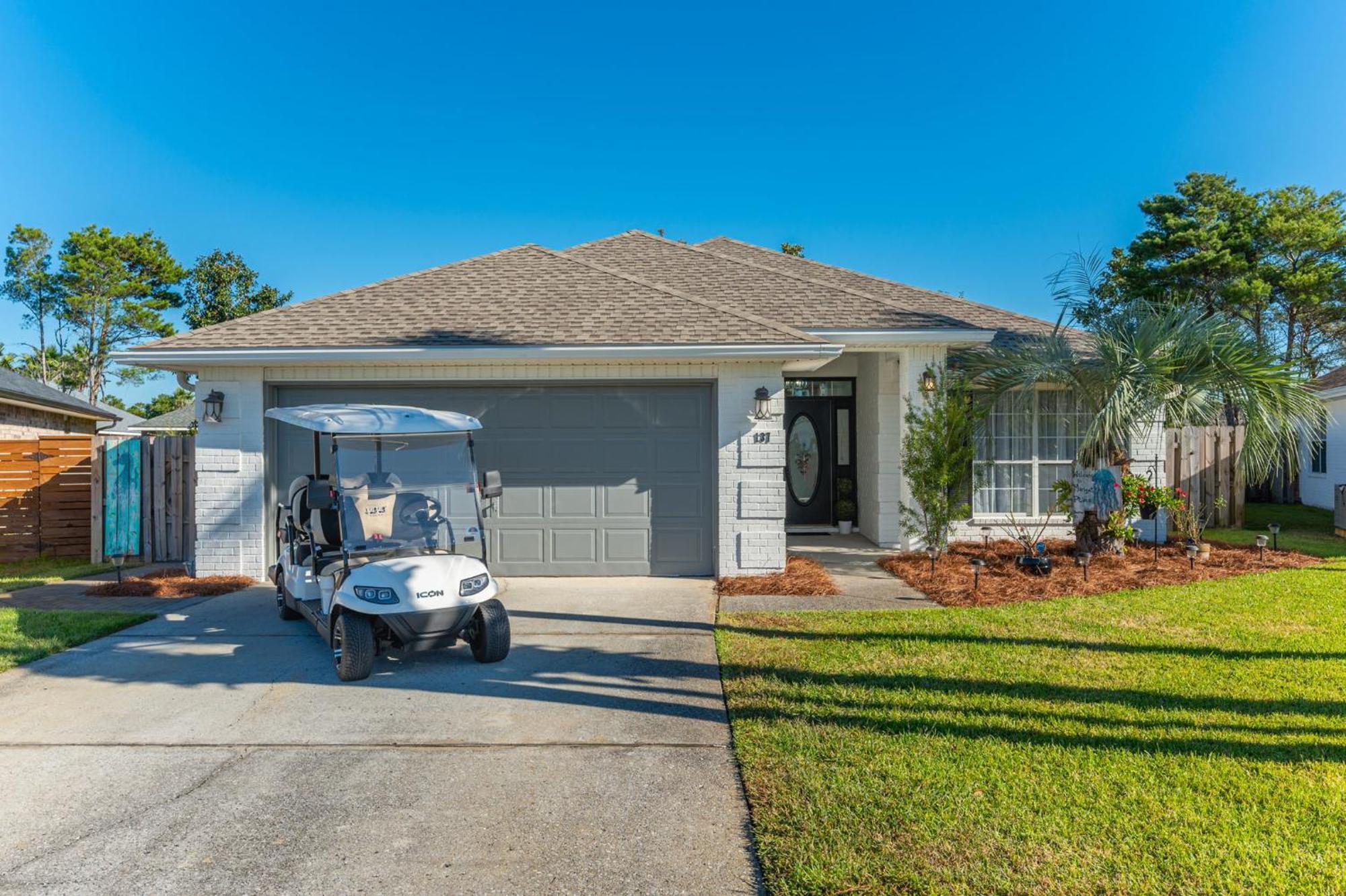 Beautiful Pet Friendly Home! New Tropical Pool, Opt Golf Cart And Pool Heat, Minutes To Beach Destin Exterior foto